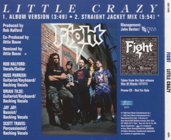 Fight - Nailed To The Gun/Little Crazy 2CDS (1993)