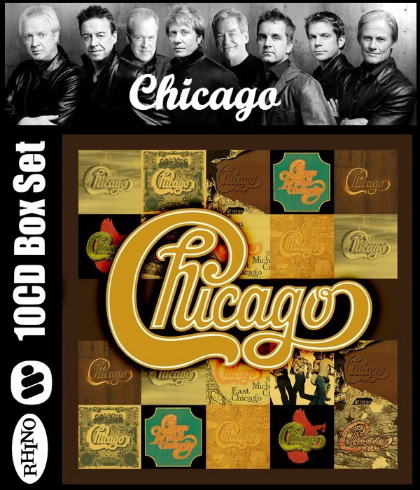 Chicago: Studio Albums 1969-1978 - 10CD Box Set Rhino Records / Warner Bros UK 2012