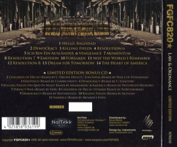 FGFC820 - Law & Ordnance (Limited Edition) 2CD (2008)