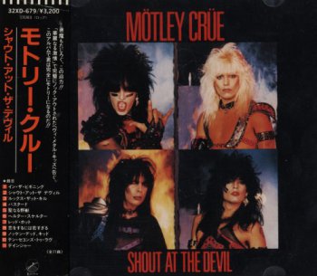 Motley Crue- Shout At The Devil  Japan )1983-1987)