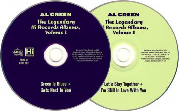 Al Green - The Legendary Hi Records Albums, Volume 1 (2006)
