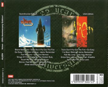 Alien - Alien 1988/1989 (EMI/25th Anniversary Edition 2CD 2013)