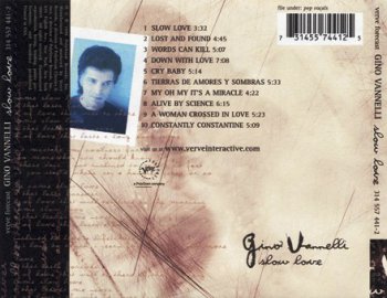 Gino Vannelli - Slow Love (1998)