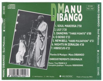 Manu Dibango - Soul Makossa (1972)