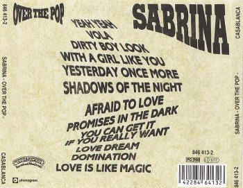 Sabrina - Over The Pop (1991)