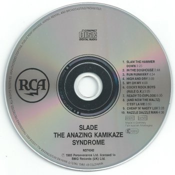 Slade - “The Amazing Kamikaze Syndrome” - 1983 (ND 74342)