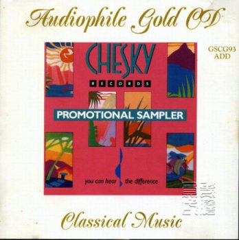 Chesky Records Promotional Sampler Audiophile Gold CD 1993