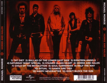 Michael Monroe - Horns and Halos [Special Edition] (2013)