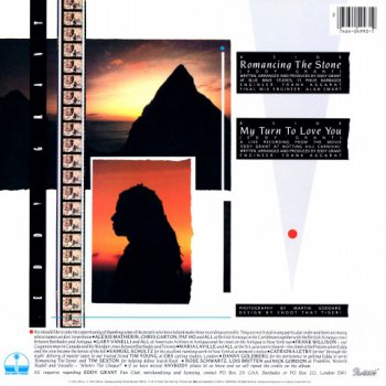 Eddy Grant - Romancing The Stone US 12'' Vinyl 24bit-96kHz (1984)