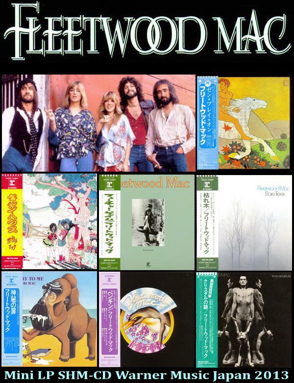 Fleetwood Mac: 7 Albums Mini LP SHM-CD - Warner Music Japan 2013