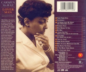 Carmen McRae - Sings Lover Man And Other Billie Holiday Classics (1997)