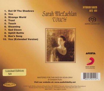 Sarah McLachlan - Touch 1989 (2013)