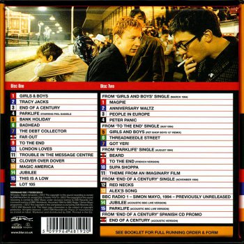 Blur - Parklife 1994 [2CD Japanese Special Edition] (2012)