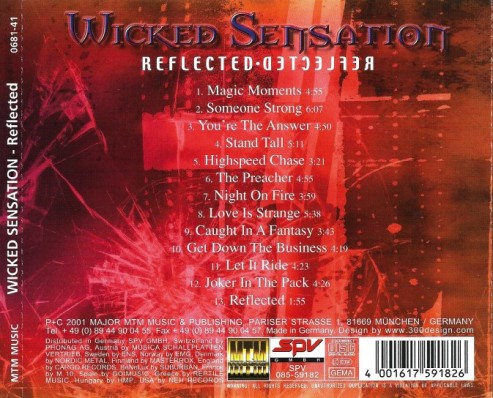 Wicked Sensation - Reflected (2001) .