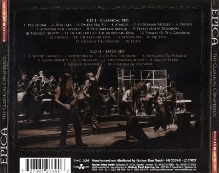 Epica - The Classical Conspiracy [live] [2CD] (2009)