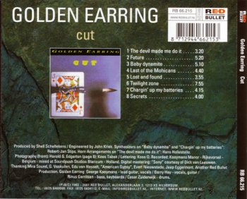 Golden Earring - Cut (1982) [Reissue 2001]