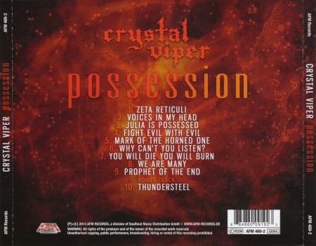 Crystal Viper - Possession (2013)