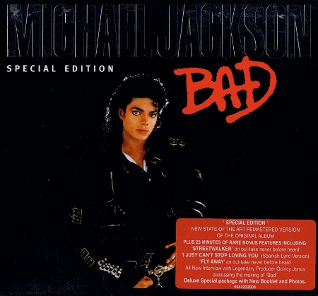 Michael Jackson: Bad (1987) (2001, Epic, EPC 504423 2, Special Edition, Made in Austria)