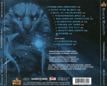 Black Majesty - Tomorrowland [Limited Edition] (2007)