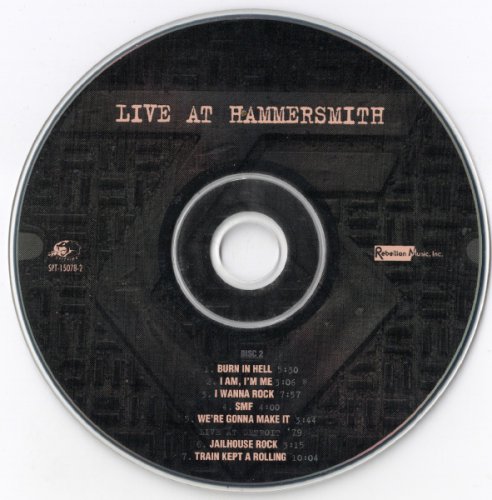 Twisted Sister - Live At Hammersmith (2 CD Live)