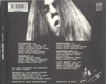 Jukka Tolonen - Tolonen! 1971 (Love Rec. 2004)