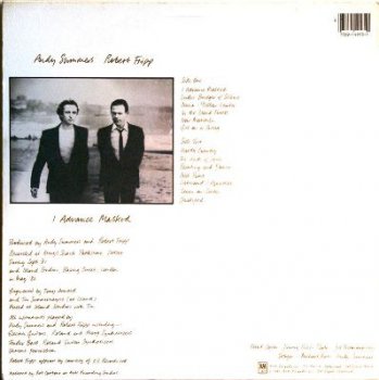 Andy Summers / Robert Fripp - I Advance Masked 1982 (Vinyl Rip 24/96)