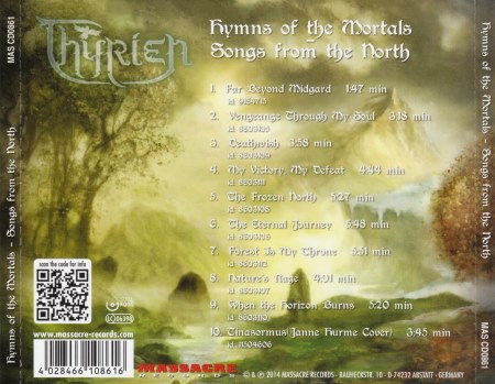 Thyrien - Hymns Of The Mortals: Songs From The North (2014)