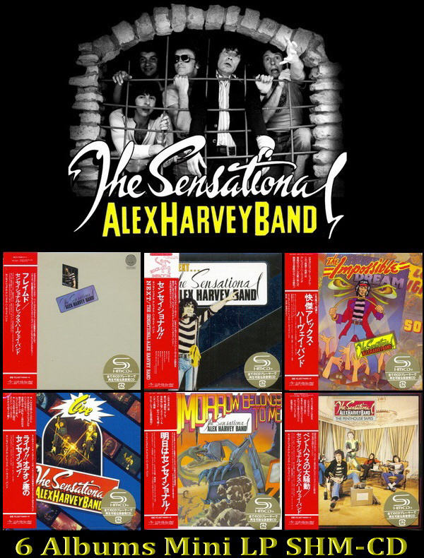 The Sensational Alex Harvey Band - 6 Albums Mini LP SHM-CD Universal Music Japan 2013