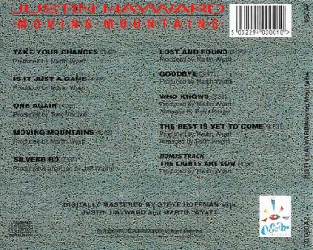 Justin Hayward - Moving Mountains (1985) [Reissue 1996] 