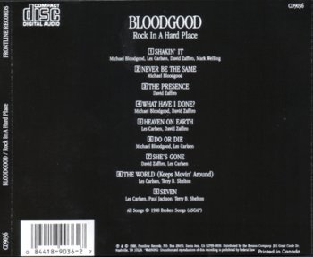 Bloodgood - Rock In A Hard Place (1988)