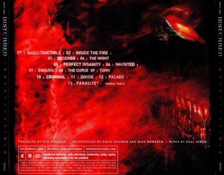Disturbed - Indestructible [Japanese Edition] (2008)
