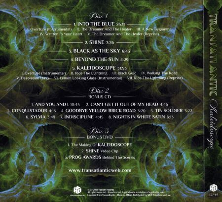 Transatlantic - Kaleidoscope (2CD) [Japanese Edition] (2014)