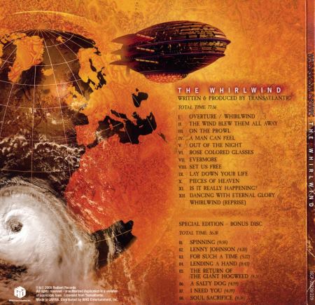 Transatlantic - The Whirlwind (2CD) [Japanese Edition] (2009)