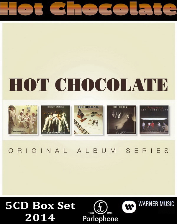 Hot Chocolate: Original Album Series - 5CD Box Set Parlophone Records 2014