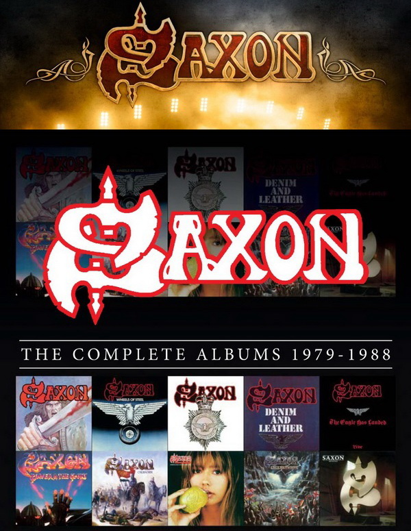 Saxon: The Complete Albums 1979-1988 - 10CD Box Set Parlophone Records 2014