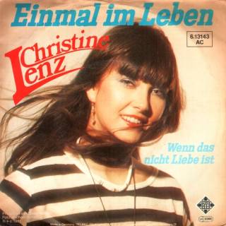 Christine Lenz - Einmal Im Leben (Vinyl, 7'') 1981
