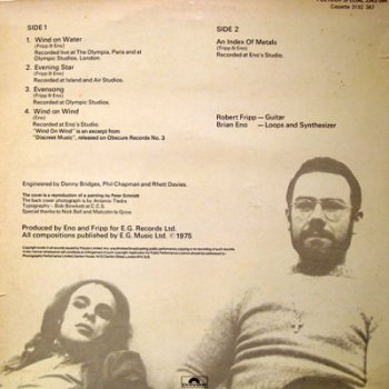 Fripp & Eno - Evening Star 1975 (Vinyl Rip 24/96)