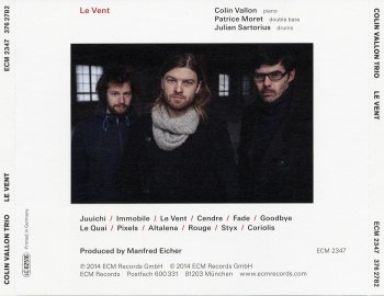 Colin Vallon Trio - Le Vent (2014)