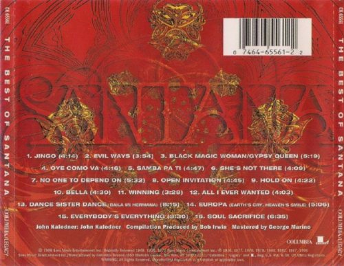 Santana - The Best Of (1998)