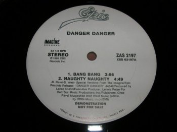 Danger Danger - Bang Bang 12" Vinyl 24/96 Promo (1989)