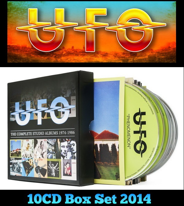UFO: Complete Studio Albums 1974-1986 - 10CD Box Set Chrysalis Records 2014