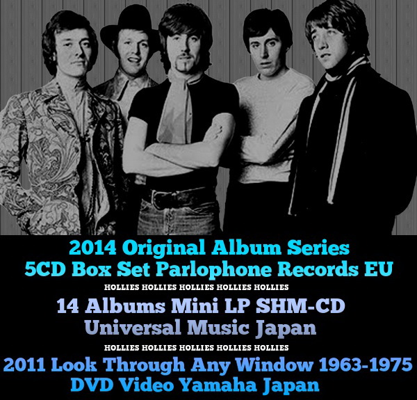 The Hollies: 14 Albums Mini LP SHM-CD + 5CD Box + DVD / 2013-2014