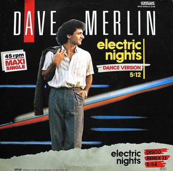 Dave Merlin - Electric Nights (Vinyl, 12'') 1986