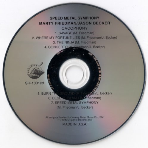 Cacophony (Marty Friedman/ Jason Becker) - Speed Metal Symphony (1987)