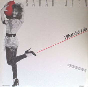 Sarah Jeen - What Did I Do (Vinyl, 12'') 1985
