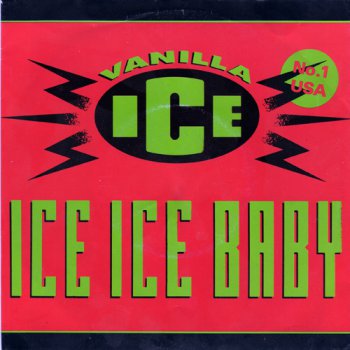 Vanilla Ice - Ice Ice Baby (Vinyl, 7'') 1990