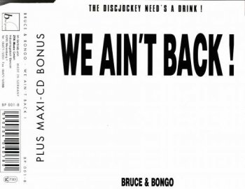 Bruce & Bongo - We Ain't Back (CD, Maxi-Single ) 1992