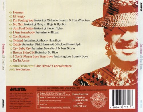 Santana - All That I Am (2005)