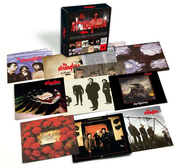 The Stranglers - 4 Albums Paper Sleeve Vinyl Replica Culture Factory / 11CD Box Set 40th Anniversary Parlophone Records 2014