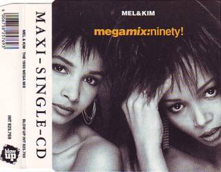 Mel & Kim - Megamix Ninety! (CD, Maxi-Single) 1990